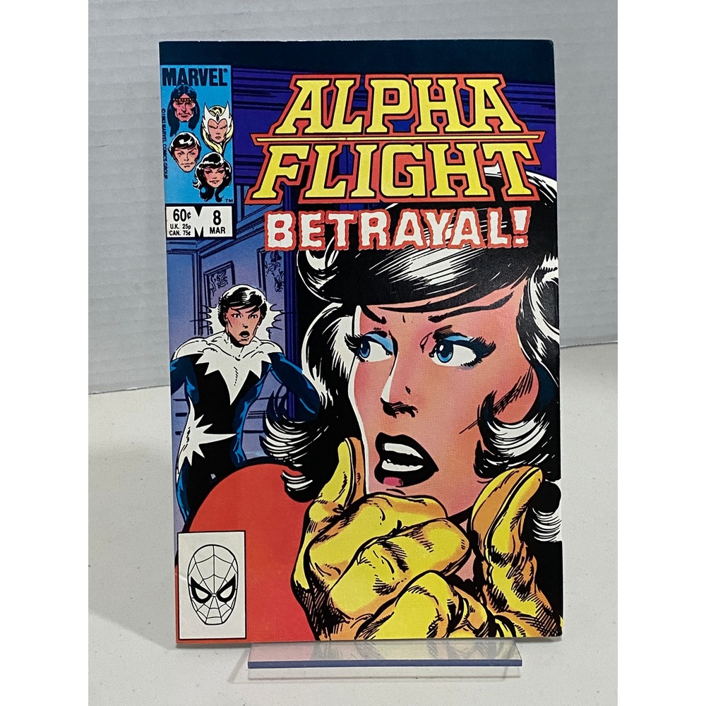 Marvel Alpha Flight #8 Comic Book Bronze Age John Byrne 1984